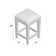 Astaire Upholstered Counter Stool