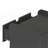Coney 20" Nightstand in Charcoal Gray (2-Drawer)-603487769