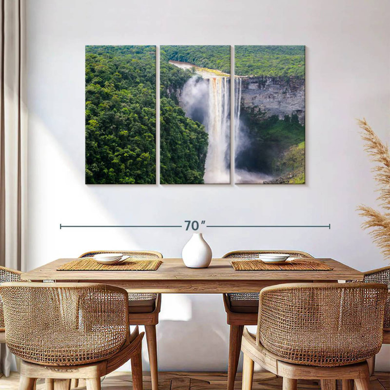 Alvord Kaieteur Falls, H 36 po x l 57 po