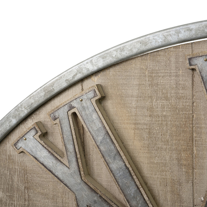 Solid Wood Wall Clock