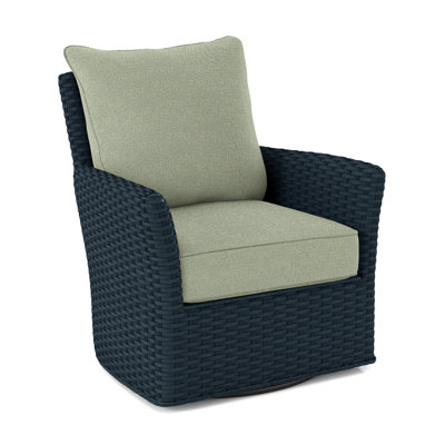 Lanai Upholstered Swivel Armchair