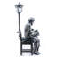 Grey 1 -Light Plug-in Lamp Post (Full)-1678751072