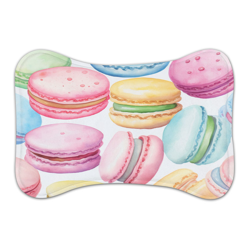 Delicate Bites - 1 Piece Bone Shape Feeding Mat, XL (18")