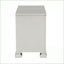 Table de chevet 2 tiroirs Modern Silver