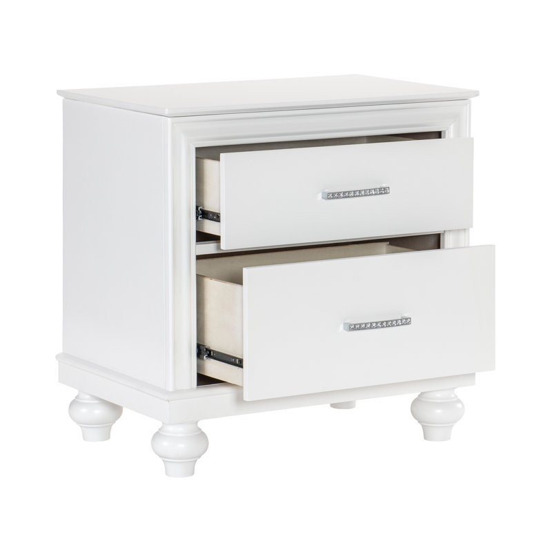 Table de chevet 2 tiroirs Barnsley