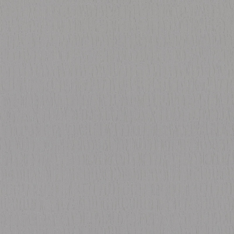 Kumano Pearlescent 3D Embossed Ruche Silk Wallpaper Roll, Silver
