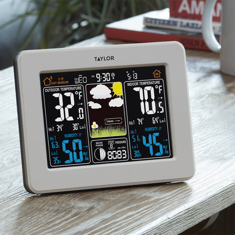 Digital Weather Forecaster LCD