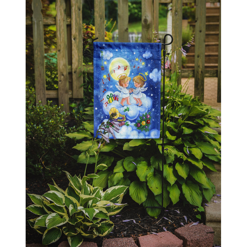 Double Sided Polyester Christmas Garden Flag, 15" H  x 11" W