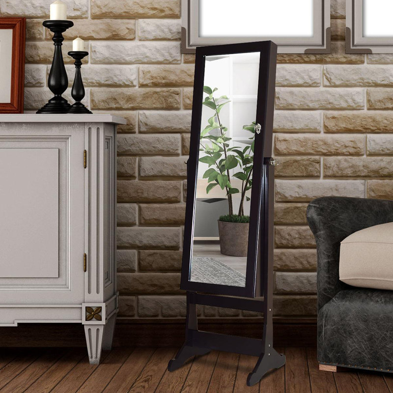Armoire à bijoux avec miroir Antonya