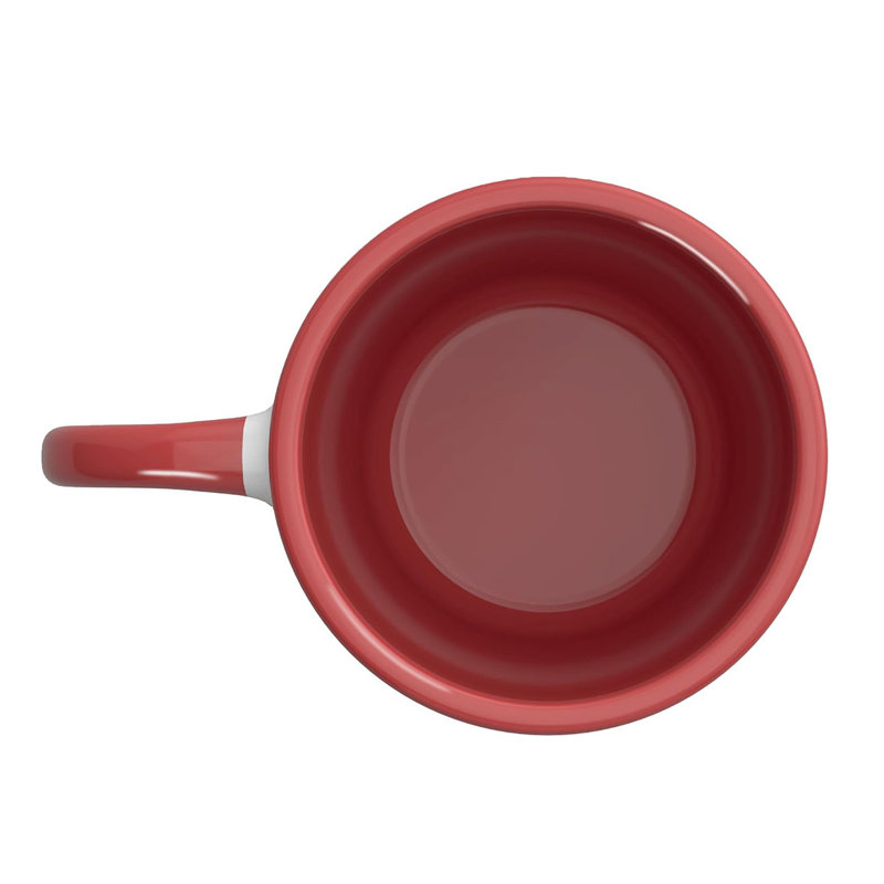 Ceramic Coffee Mug, Red