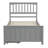 Platform Bed With Two Drawers-402365989