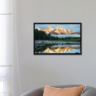 " Pond Reflecting Grand Tetons, Grand Teton National Park, Wyoming " by Tim Fitzharris