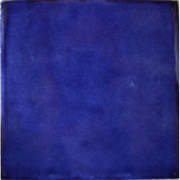 2.75" x 2.75" 16pcs TalaMex Cobalt Blue Mexican Clay Tile Handmade Talavera Backsplash