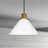Kiali 1 - Light Brass Cone Pendant