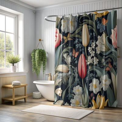 Rideau de douche standard 1 pièce New Dawn