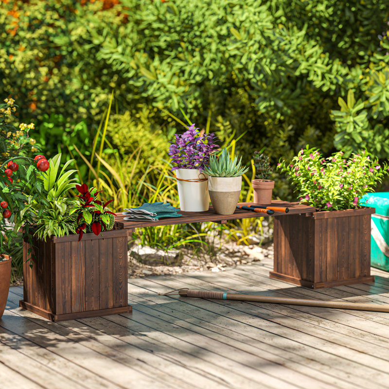 Wood Raised Garden Bed