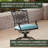 8 - Person Patio Dining Set with Rectangular Table , Cushions Included