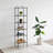 16.7'' W Metal Shelving Unit-1492896767