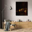 «David and Bathsheba Mourning Leur fils mort» par Salomon Koninck - Art mural sur toile tendue avec châssis-223604987