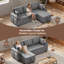 3 Seater Velvet Sofa Bed-977221863