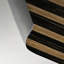 Tapis intérieur / extérieur noir HorizontalStripes-1175588339