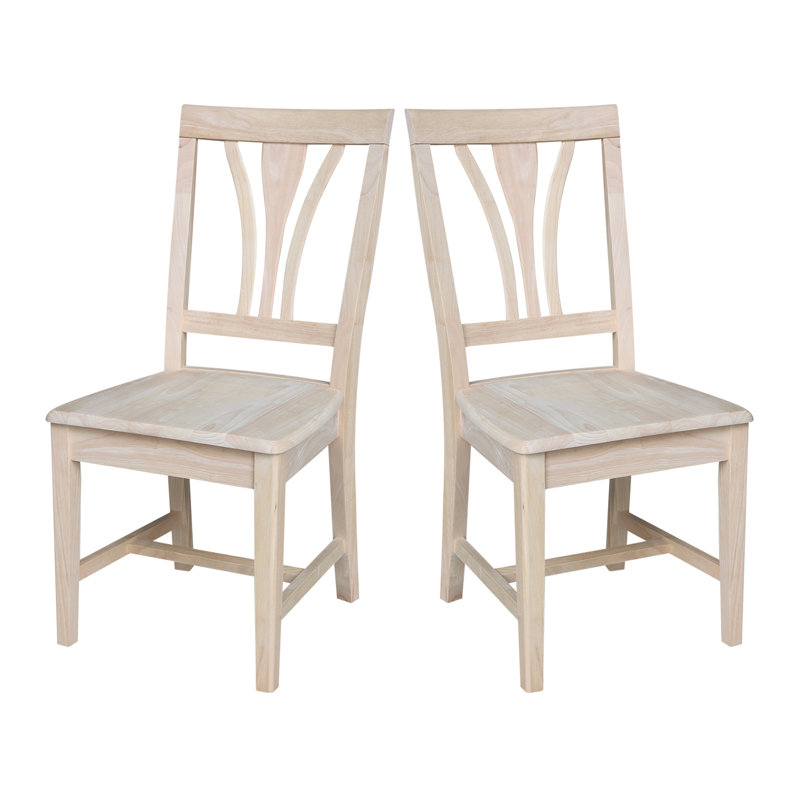 Maner 18'' H Solid Wood Side Chair