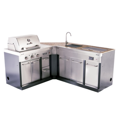 Charbroil Medallion Series 3-Piece Modular Outdoor Kitchen Set