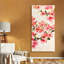Fleur de cerisier, composition B sur verre