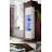 Fly 15.75" Floating Bookcase with 16-Color LED Lighting, High Gloss Finish-250802008