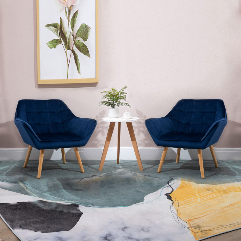 Ahkari Velvet Armchair