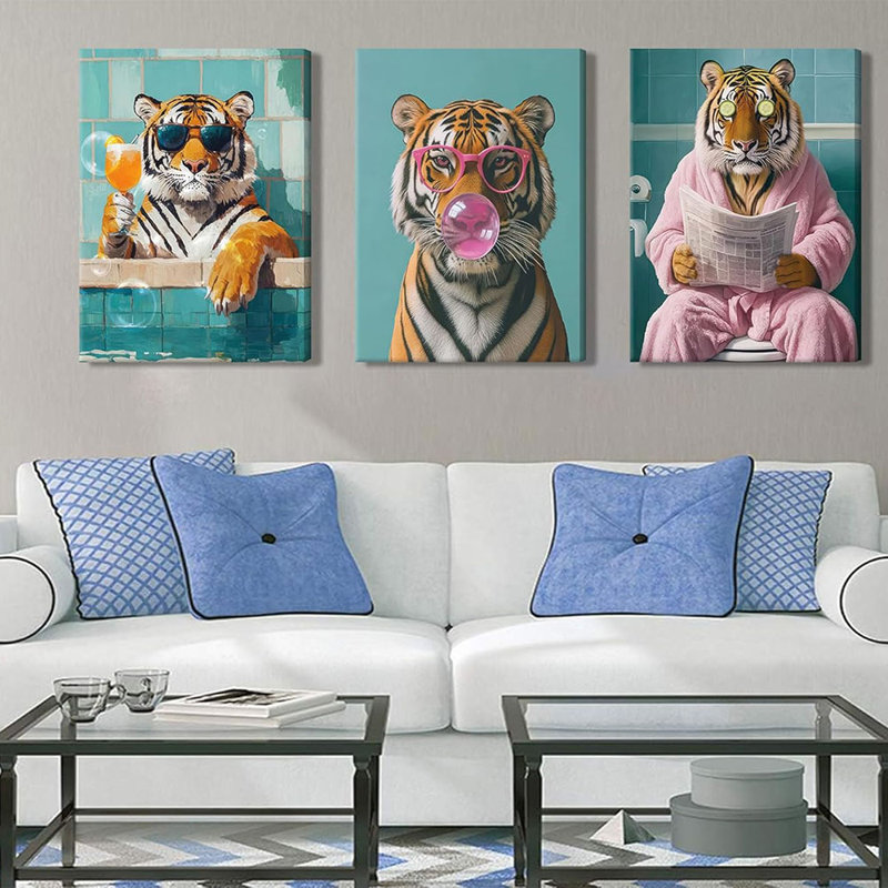 3 Piece Wrapped Canvas Set