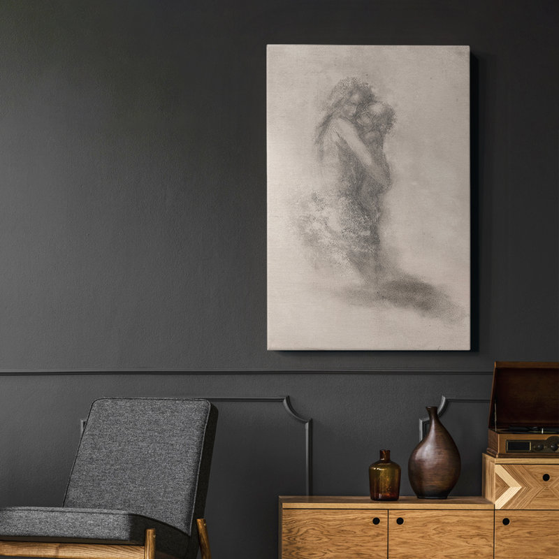 Framed On Canvas Print, 61" H x 41" W