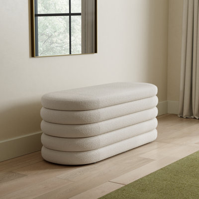 Helene Upholstered Flip Top Storage Bench