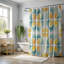 Doux motifs de forme - Rideau de douche haut de gamme-288866286