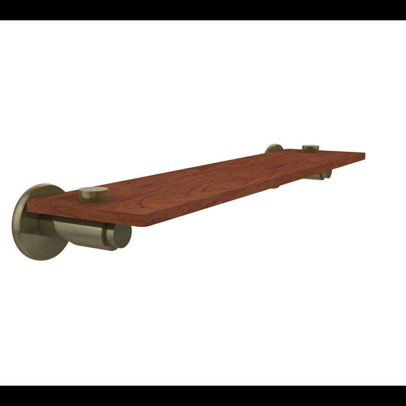 Tablette murale Marnell, Laiton antique