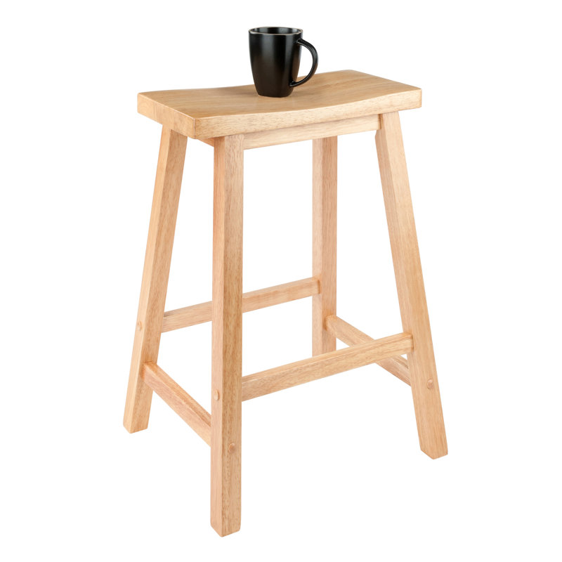 Tabouret de comptoir et de bar Irieana, Naturel, Tabouret de comptoir (assise de 24 po de hauteur)
