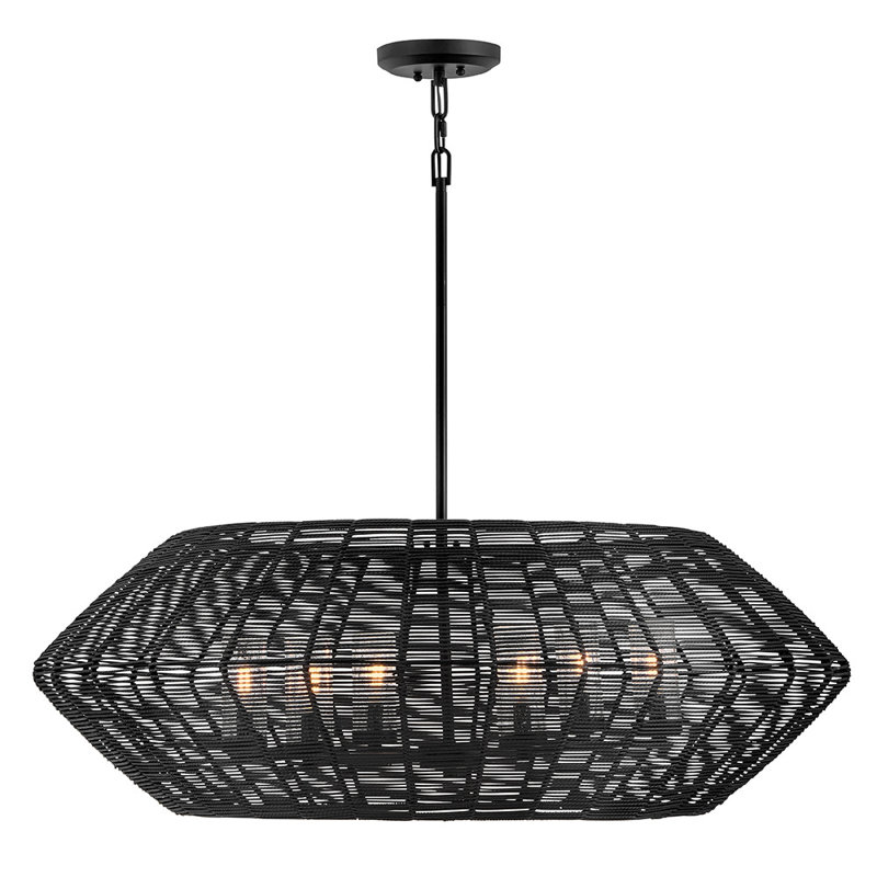 Grand lustre Hinkley Luca, Noir