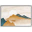 «Rustic Tan Mountain Range Valley Nature Art Modern Farmhouse Country Landscape» sur toile-99446354-99446356