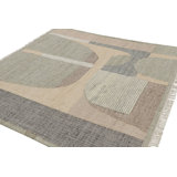 Kilim & Flat Weave Wool Geometric Area Rug