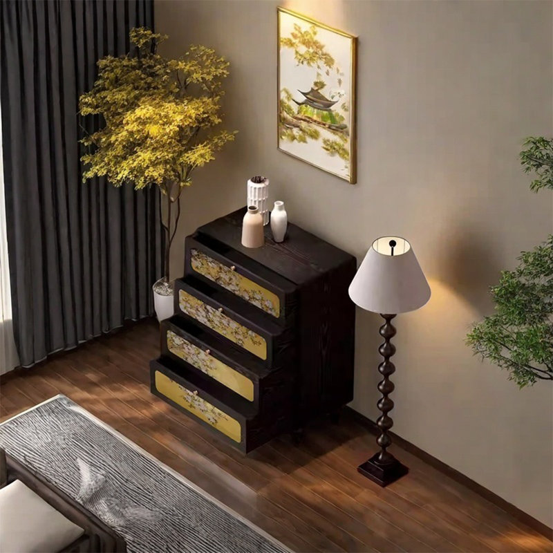 Armoire de rangement moderne à quatre tiroirs