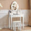 Diorio Dressing Table with Mirror