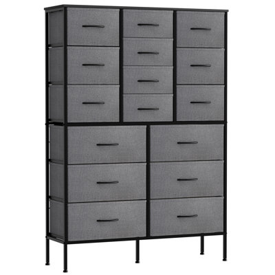39.37 cm W Chest of 16 Drawers