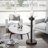 Metal Torchiere Lamp-577424618