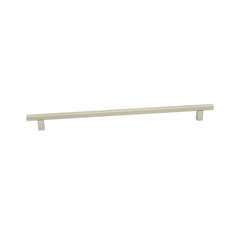 Quadrato 12 Center to Center Bar Pull, Matte Nickel