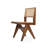 Pierre J Full Wicker Side Chair in Walnut