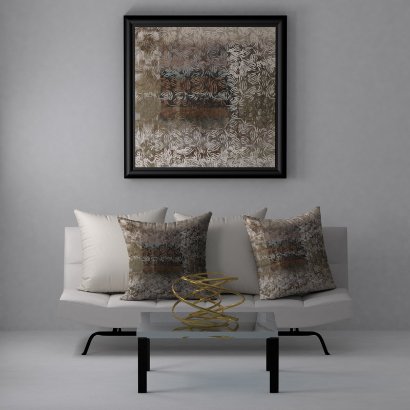 Housse de coussin décorative carrée de prime beats, 18 po x 18 po