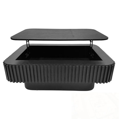 Kelesia relevable avec rangement et hauteur réglable