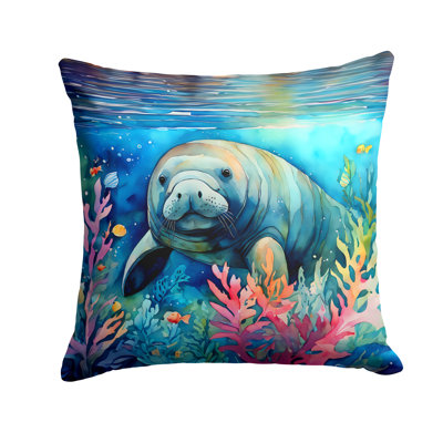Nautical Reversible Throw Pillow