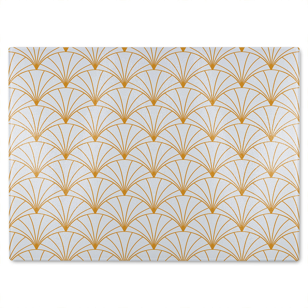 Shells Glass Chopping Board