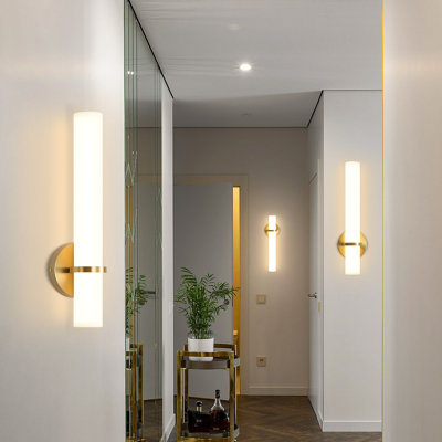 Modern Led Dimmable Wall Sconce Gold 2-Pack